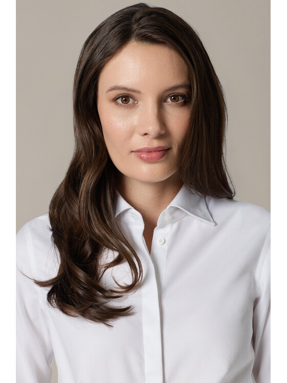 Lancerto Lancerto Koszula Agnese Slim KO073126000004 Biały Slim Fit