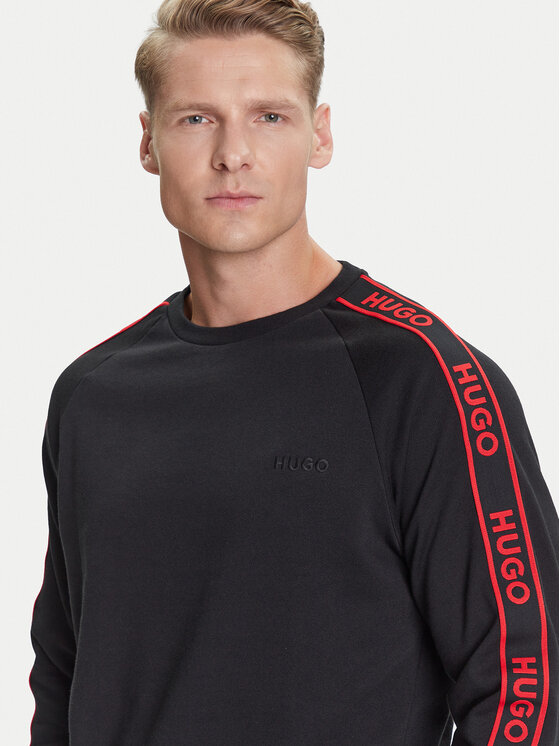 HUGO HUGO Mikina Liam 50540909 Černá Regular Fit