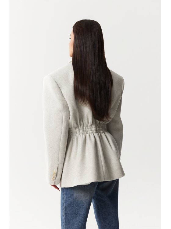 Magda Matyja Magda Matyja Marynarka AMELIA BLAZER Szary Oversize