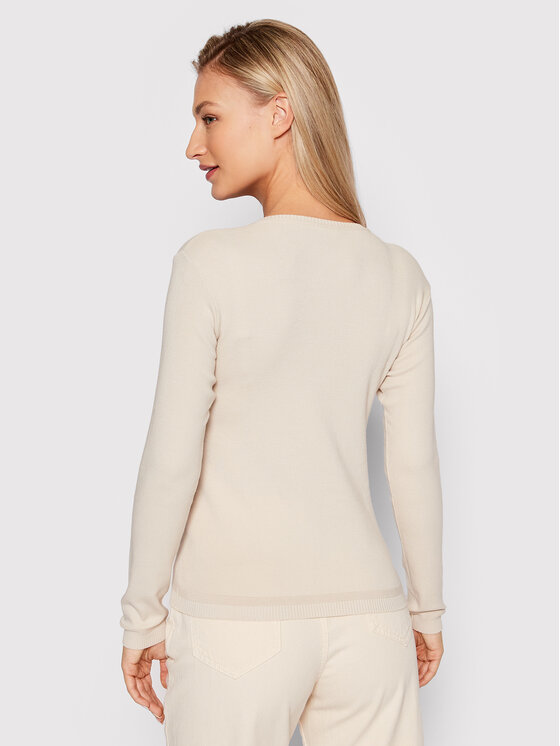 United Colors Of Benetton United Colors Of Benetton Džemper 1091D4625 Bež Regular Fit