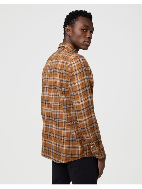 Wrangler Wrangler Koszula 1 PKT SHIRT Kolorowy Regular Fit