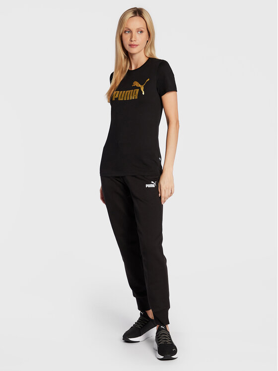 Puma Puma T-särk Essentials+ Metallic Logo 848303 Must Regular Fit