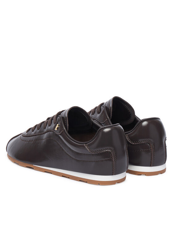 Tommy Hilfiger Tommy Hilfiger Sneakers Bella Sneaker Leather FW0FW09495 Marrone