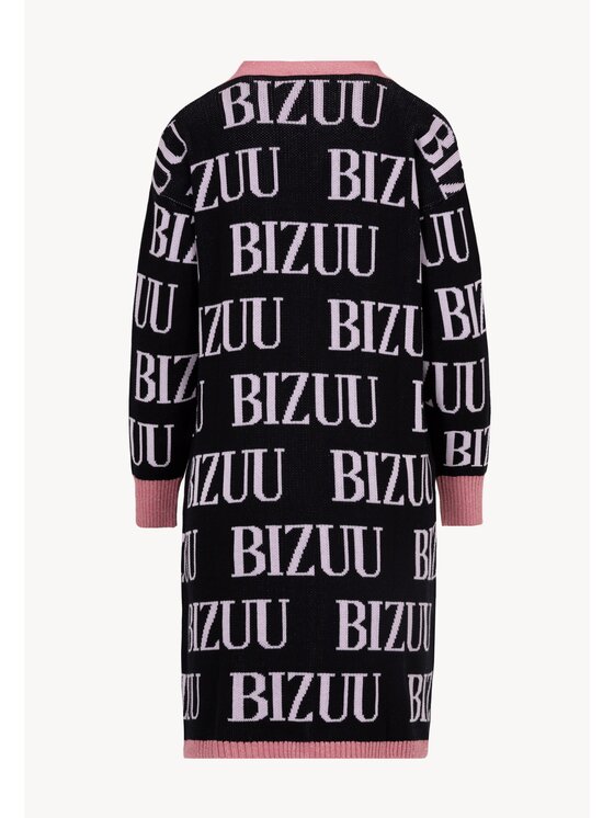 BIZUU BIZUU Kardigan CHIOS Czarny Standard Fit