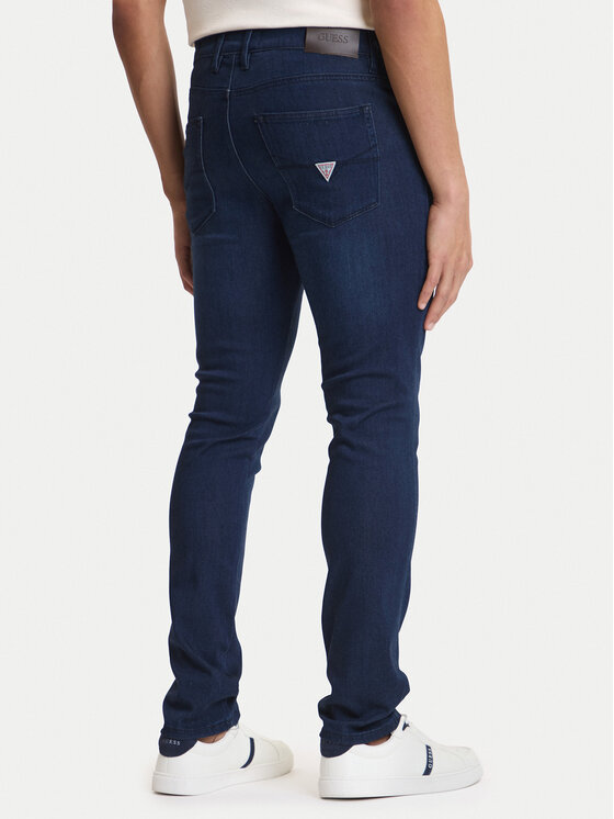 Guess Guess Jeans M6GAS2 D1086 Dunkelblau Slim Tapered Fit