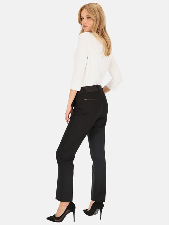 L’AF L’AF Spodnie damskie Orli Czarny Regular Fit