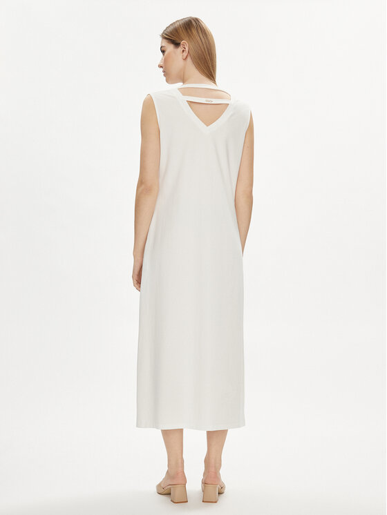 Liu Jo Sport Liu Jo Sport Rochie de zi TA4262 JS088 Alb Regular Fit