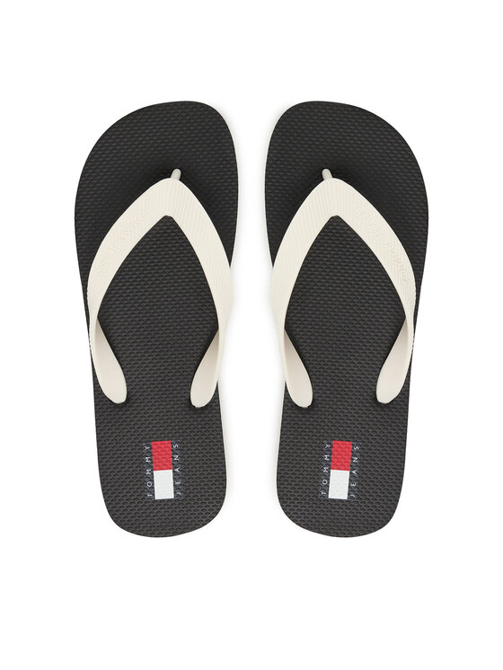 Tommy Jeans Tommy Jeans Žabky Tjw Logo Summer Sandal EN0EN02979 Čierna