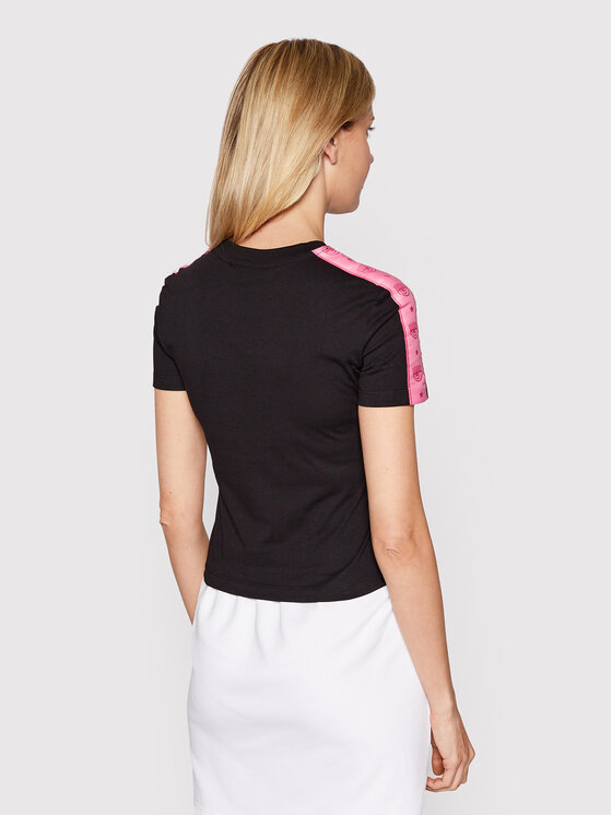 Chiara Ferragni Chiara Ferragni T-Shirt 72CBHT20 Czarny Regular Fit