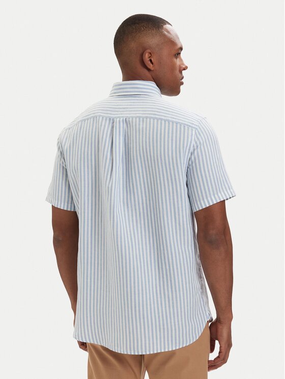 Tommy Hilfiger Tommy Hilfiger Marškiniai MW0MW42449 Šviesiai mėlyna Regular Fit