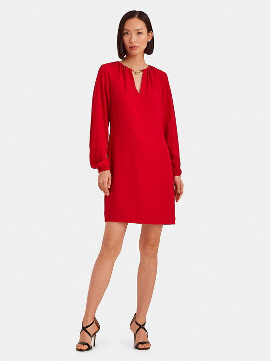 Robe ralph lauren rouge online