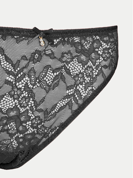 Guess Guess Klasične spodnje hlačke O5RE09 KBGT0 Črna Regular Fit