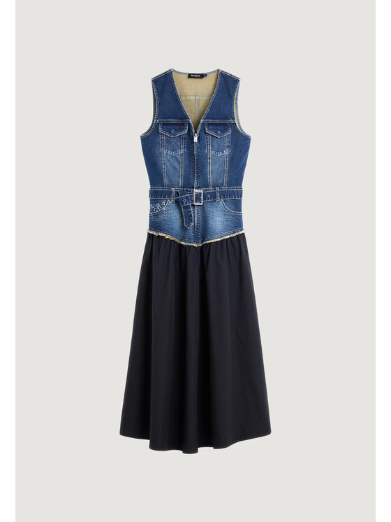 Desigual Desigual Vestito da giorno VEST_GIGI Blu Casual Fit
