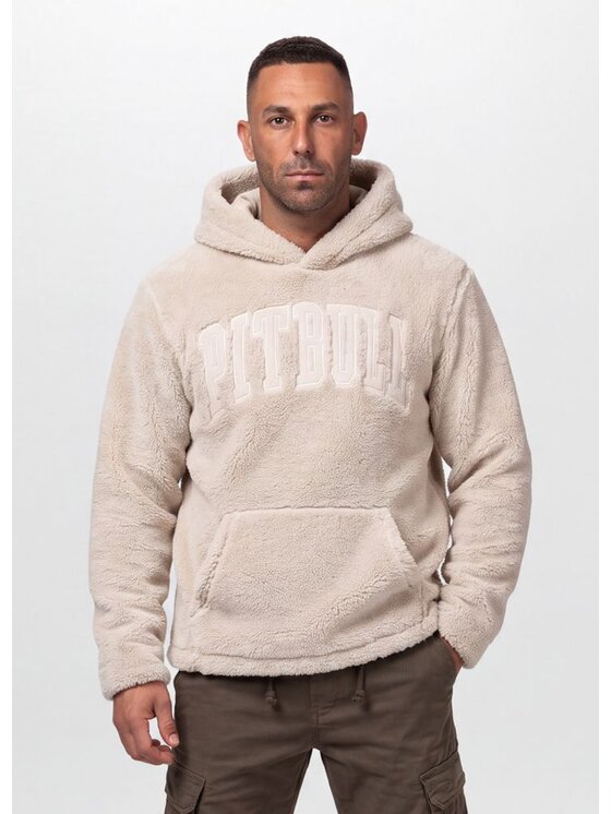 PITBULL PITBULL Bluza ARAGON NORTON Beżowy Regular Fit