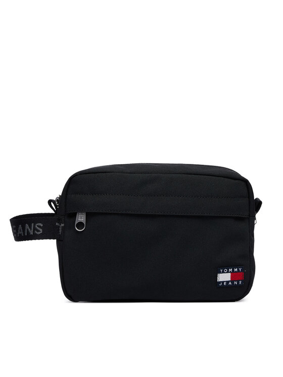 Tommy Jeans Tommy Jeans Kozmetični kovček Tjm Ess Daily Washbag AM0AM14633 Črna