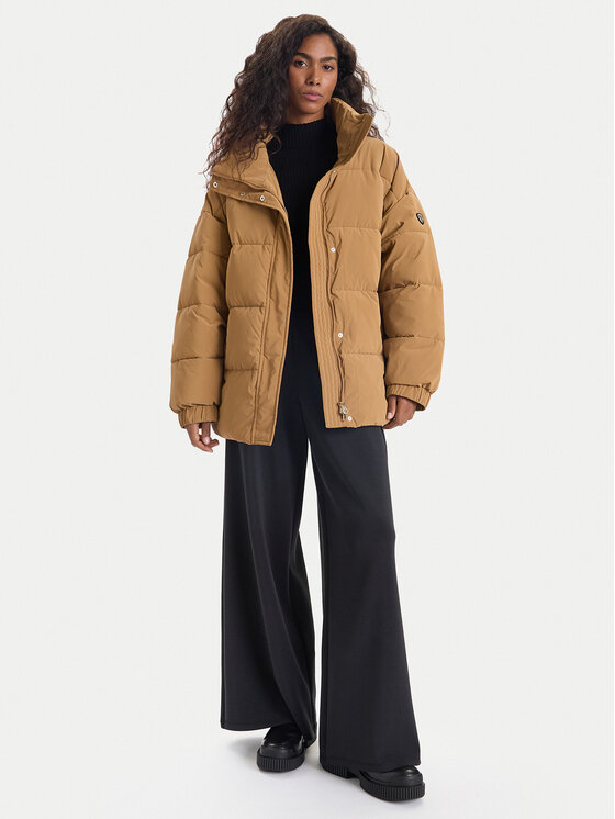 EA7 Emporio Armani EA7 Emporio Armani Зимова куртка 7W000652 AF16078 U6171 Бежевий Regular Fit