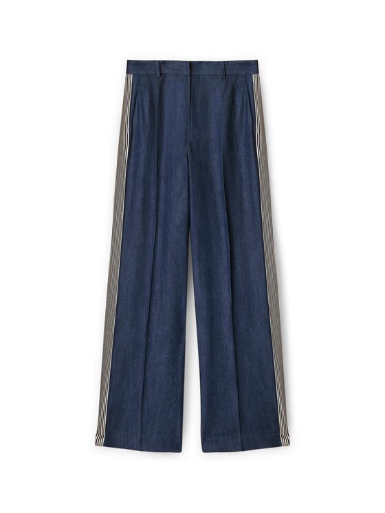 Motivi Motivi Pantaloni di tessuto P080Q004140N034 Blu Over Fit