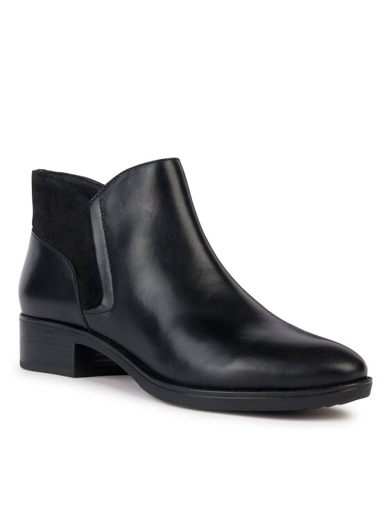 Geox Geox Botine D Felicity D36G1D 04322 C9999 Negru