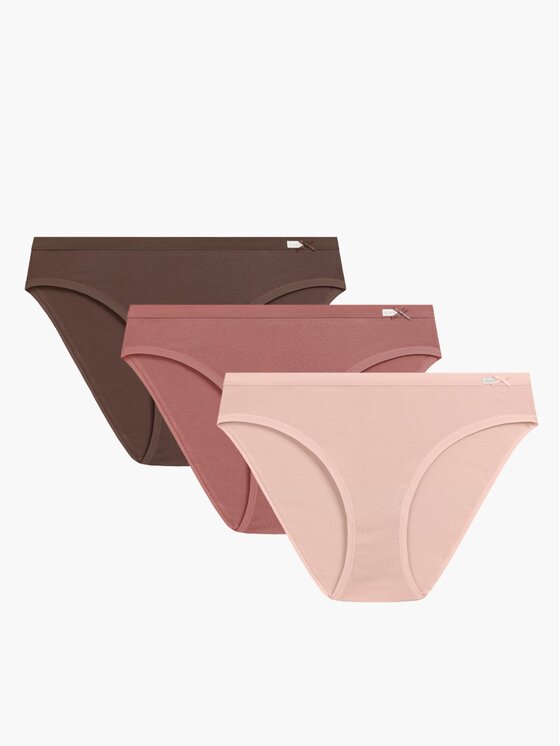Atlantic Atlantic Figi klasyczne flat elastic Różowy