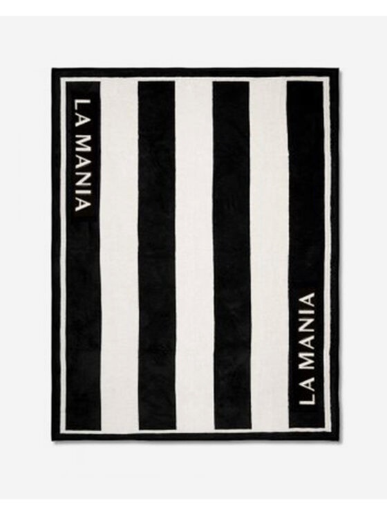 La Mania La Mania Koc Lari Stripes Czarny
