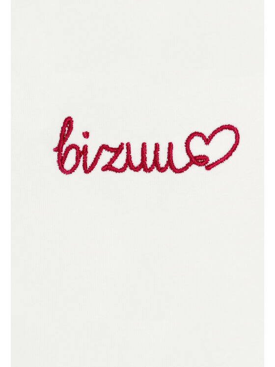 BIZUU BIZUU T-Shirt SEYA Biały Standard Fit