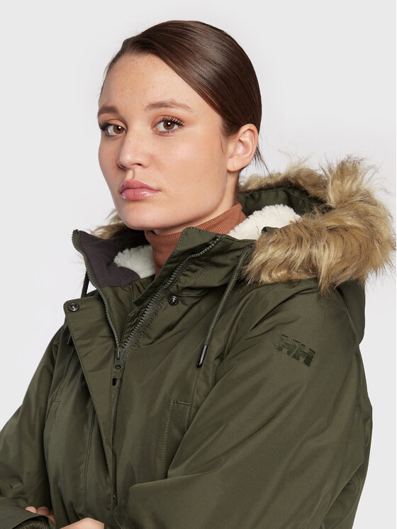 Helly Hansen Helly Hansen Parka Mayen 53303 Zielony Regular Fit