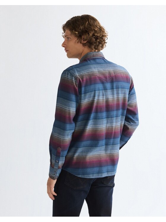 Wrangler Wrangler Koszula WESTERN SHIRT Kolorowy Regular Fit