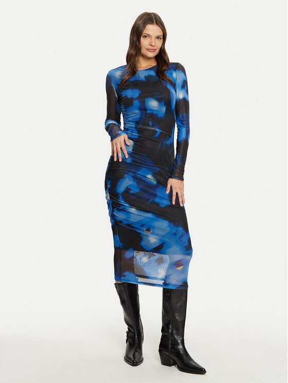 JDY JDY Φόρεμα καθημερινό Elsa 15330387 Μπλε Slim Fit