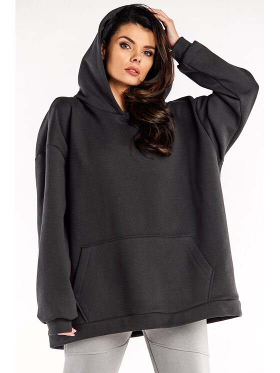 Infinite You Infinite You Bluza M323 Szary Basic Fit