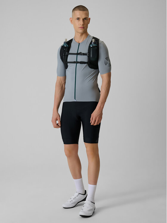 4F 4F Szorty rowerowe GET LOST FEEL FOUND Czarny Slim Fit