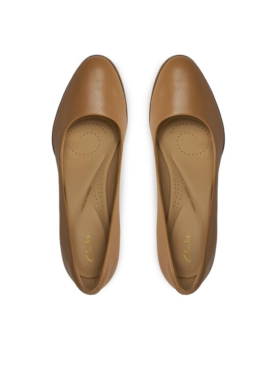 Clarks Clarks Γοβάκια Freva85 26170968 Καφέ