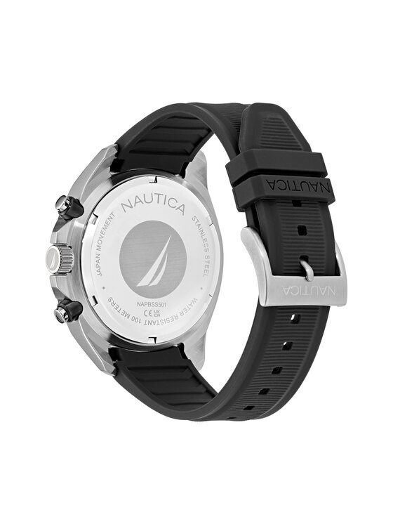 Nautica Nautica Hodinky Sporty Chronograph NAPBSS501 Stříbrná