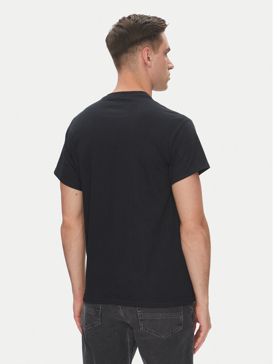 Etnies Etnies T-Shirt New Box 4130002282 Czarny Regular Fit