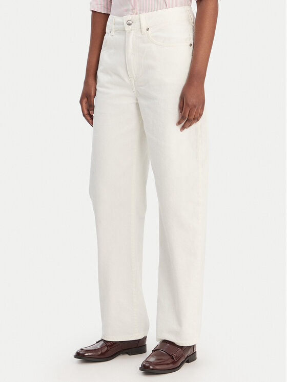 Tommy Hilfiger Tommy Hilfiger Дънки WW0WW49500 Екрю Barrel Fit