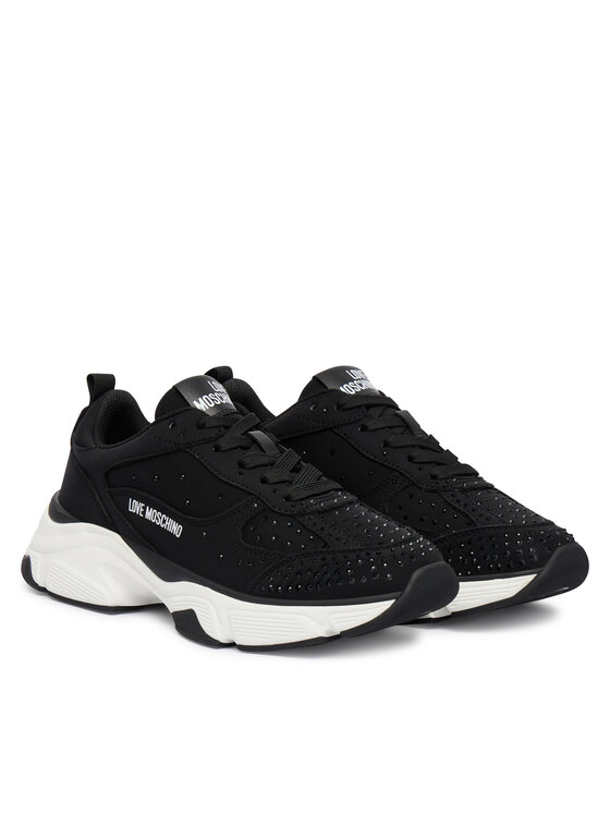 LOVE MOSCHINO LOVE MOSCHINO Sneakersy JA15406G1OIM0000 Czarny