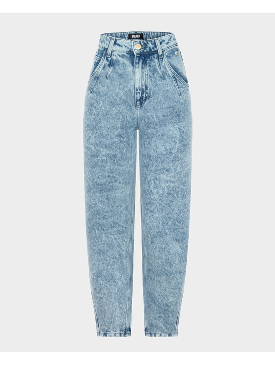 BENU BENU Jeansy jeansy Modrá Modern Fit