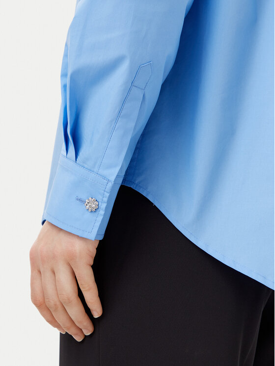 Motivi Motivi Košulja 5356W000379N Plava Relaxed Fit