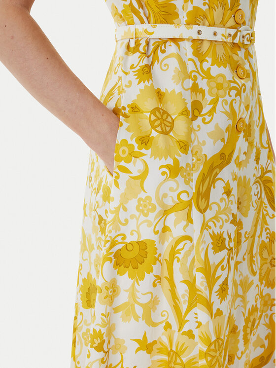 Luisa Spagnoli Luisa Spagnoli Vestito estivo Piagge 542930 Giallo Regular Fit