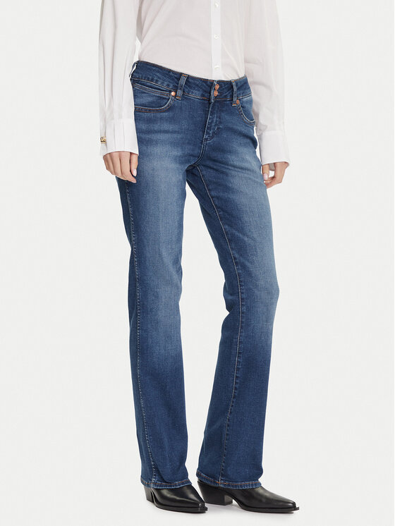 Wrangler Wrangler Džinsi Bold 112371207 Tumši zils Bootcut Fit