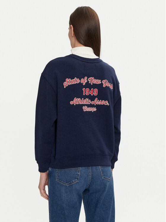Gant Gant Sweatshirt 4201239 Dunkelblau Loose Fit