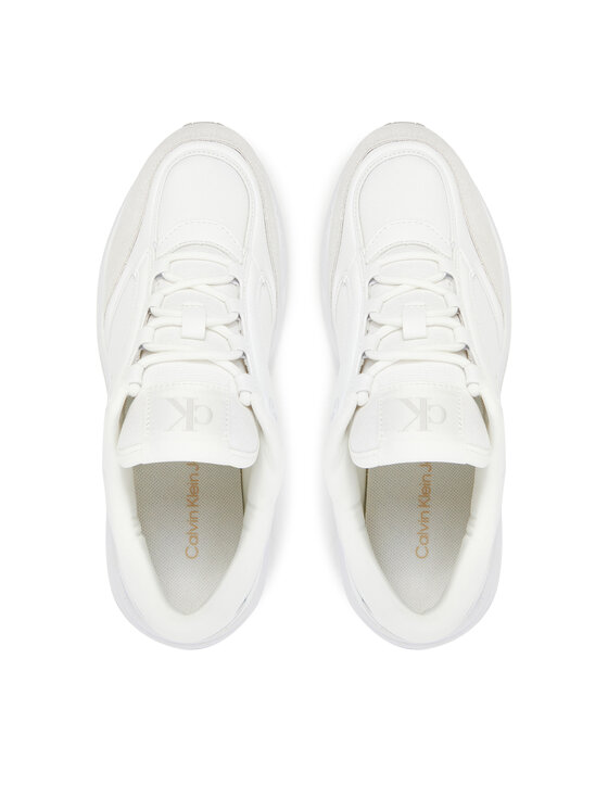 Calvin Klein Jeans Calvin Klein Jeans Tenisice Retro Tennis Mg Mix YW0YW01743 Bijela