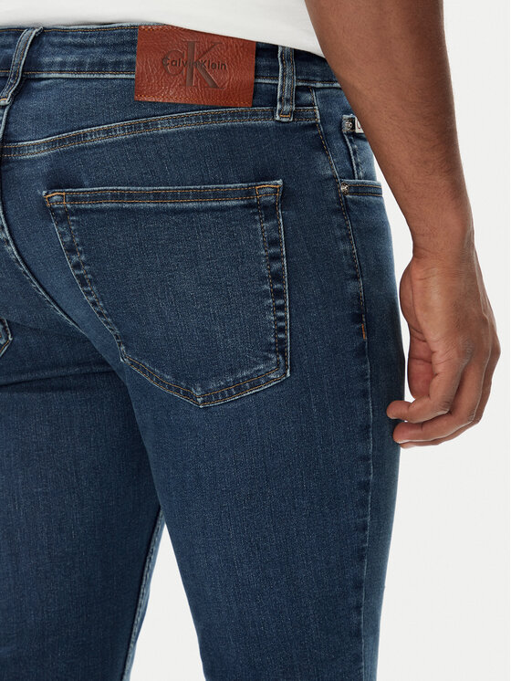 Calvin Klein Jeans Calvin Klein Jeans Jeansy LV04RB720G Tmavomodrá Skinny Fit