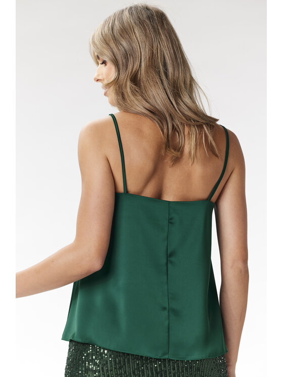 Awama Awama Blúzka A693 Zelená Basic Fit