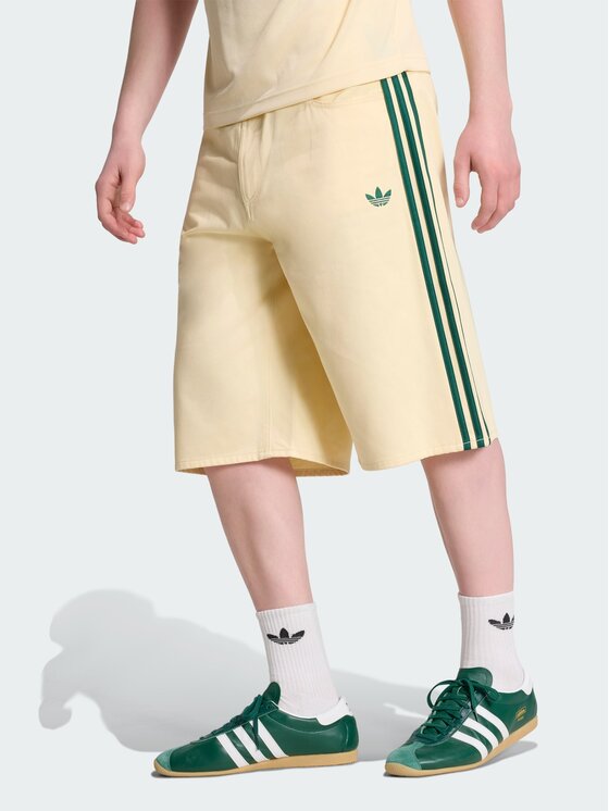 adidas adidas Szorty sportowe 165224 Żółty Loose Fit