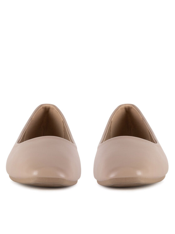 JENNY JENNY Baleriny R245594434 Beżowy