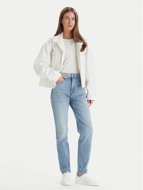 Calvin Klein Jeans Calvin Klein Jeans Džínsy LV047F670G Modrá Mom Fit