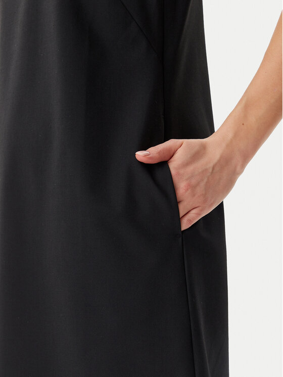Calvin Klein Calvin Klein Sukienka codzienna LV044B010G Czarny Regular Fit
