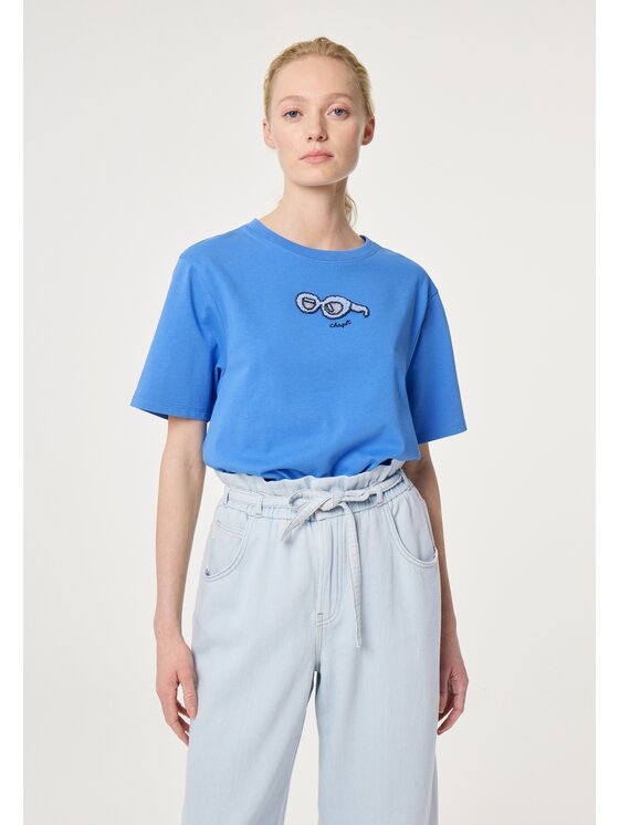 Fabienne Chapot Fabienne Chapot T-Shirt 6083-1769-177 Niebieski jasny