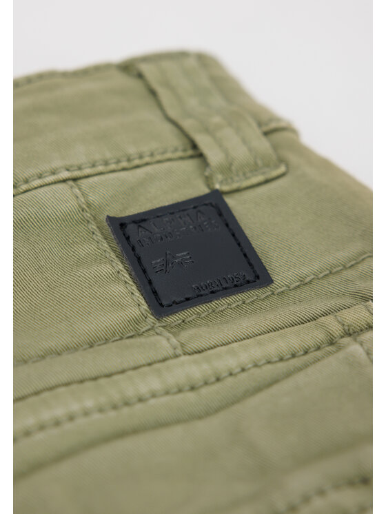 Alpha Industries Alpha Industries Spodnie cargo Combat Light Weight Pant Kids Zielony Regular Fit