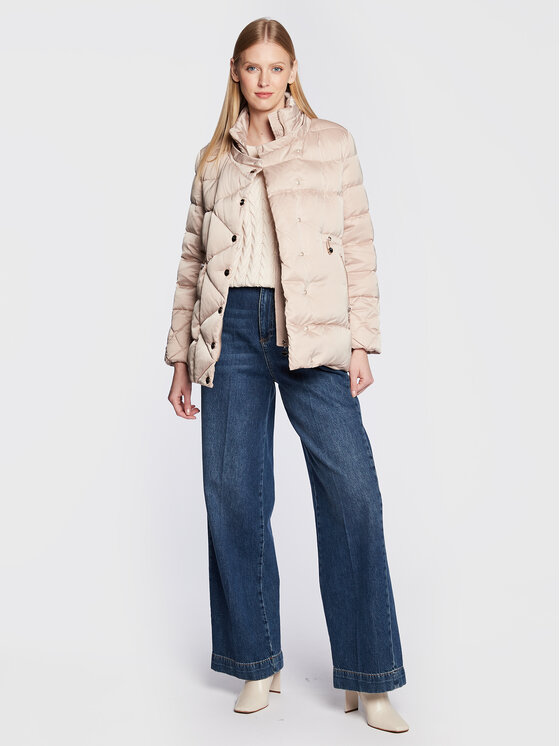 Liu Jo Sport Liu Jo Sport Giubbotto invernale TF2184 T4558 Beige Regular Fit